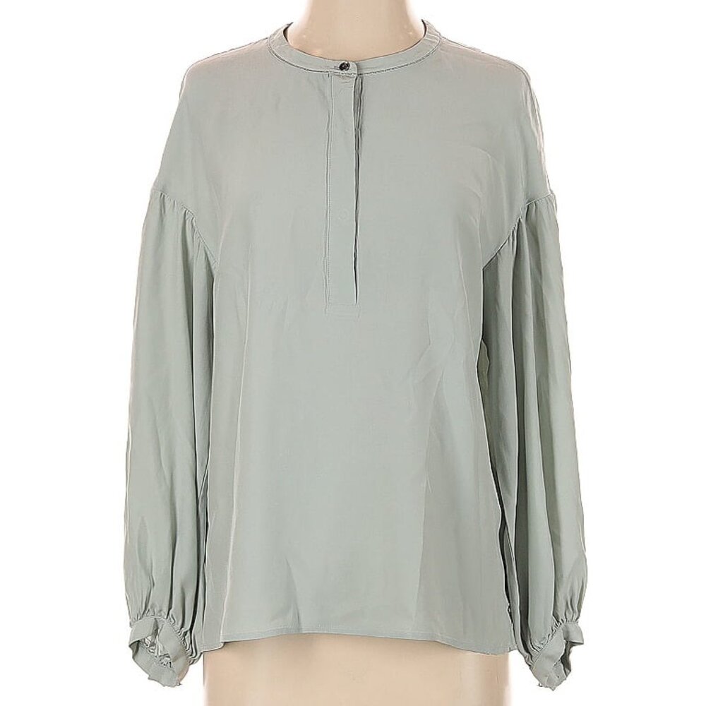 Lafayette 148 New York -  Size S - Long sleeve silk top
